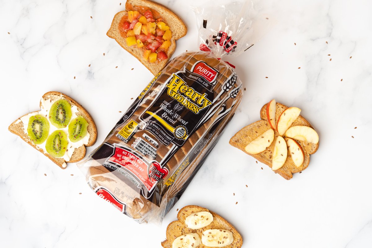 PurityBakeryJam's tweet image. What are you topping your Purity 100% Bread with? It's time to elevate your bread game

#Breaded #PurityBread