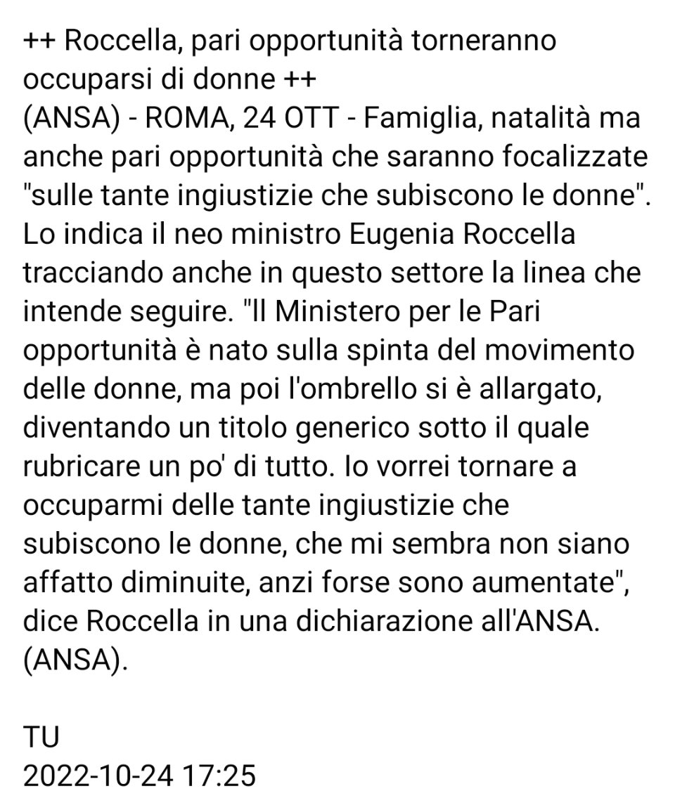luca_cordoni's tweet photo. Di #bigenitorialità e di #pariopportunitàgenitoriali quindi non si parlerà neppure?? 
Eppure i diritti dei #bimbi ad avere due genitori e quelli dei #padri di esserci nel quotidiano per i figli mi sembrano temi inerenti le cosiddette #pariopportunità... https://t.co/5C7tA09QsY