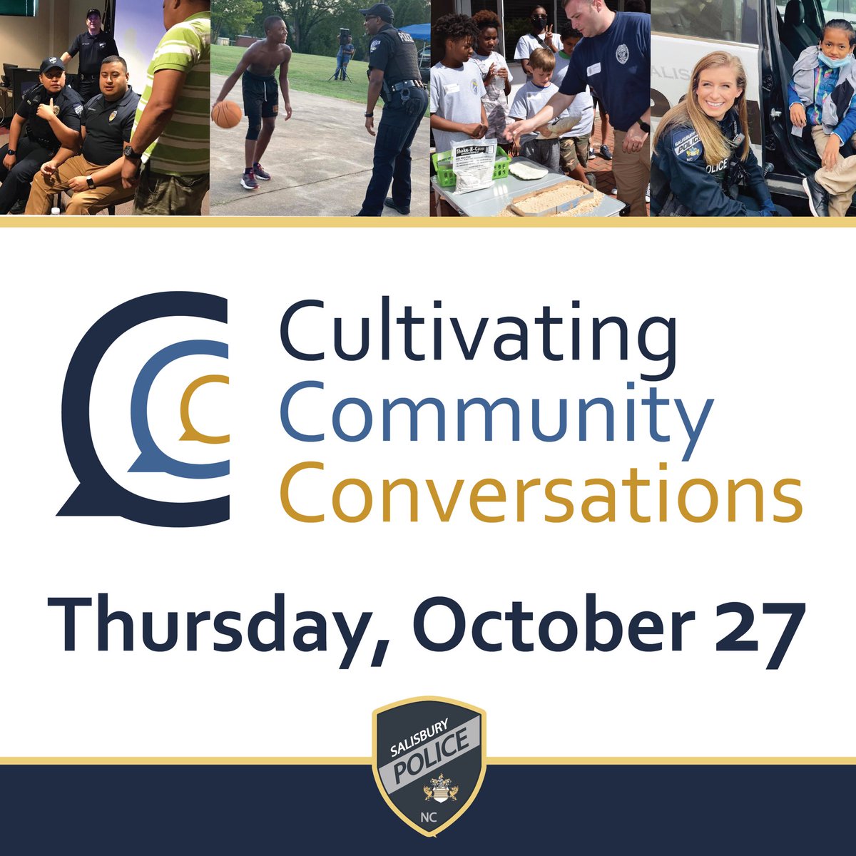 CitySalisburyNC's tweet photo. What’s happening this week in #SalisburyNC?
◾️#WearPurpleWednesdays
📅 Wednesday, Oct. 26

◾️Cultivating Community Conversations
📅Thursday, Oct 27
⏰ 5:30 p.m.
📍 Milford Hills Baptist Church

◾️Halloween Fun Fest
📅Saturday, Oct. 29
⏰ 4:30 p.m.
📍Downtown Salisbury https://t.co/XGaJEgUiUx