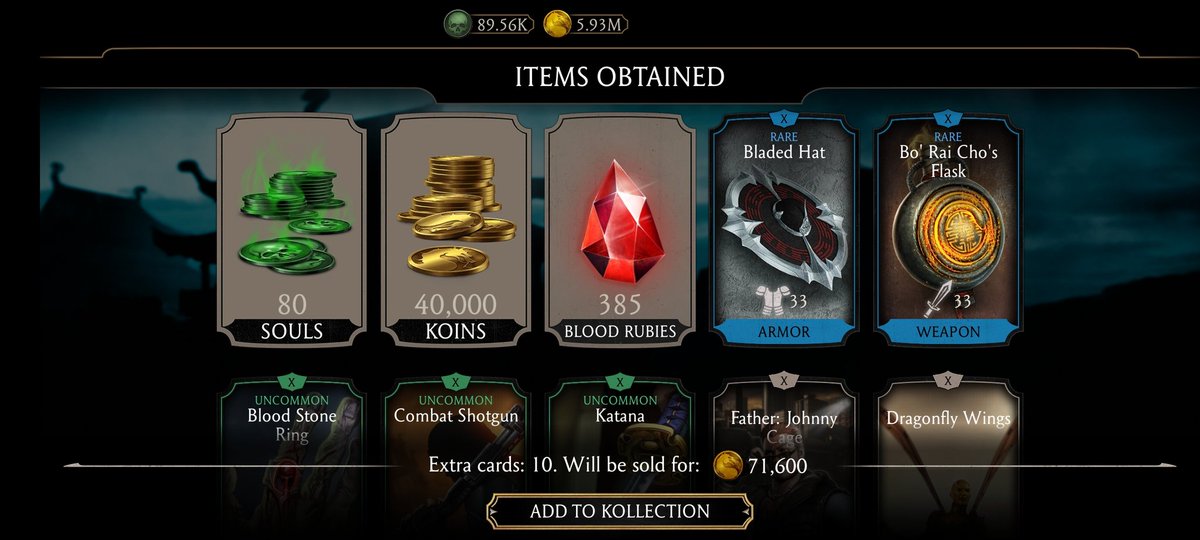 RealStealBC's tweet photo. I finished as Champion and I didn't get character card as a reward. Please, fix this.
#MKmobile #Cactuspack #WBgamessupport https://t.co/VGomDErlfI