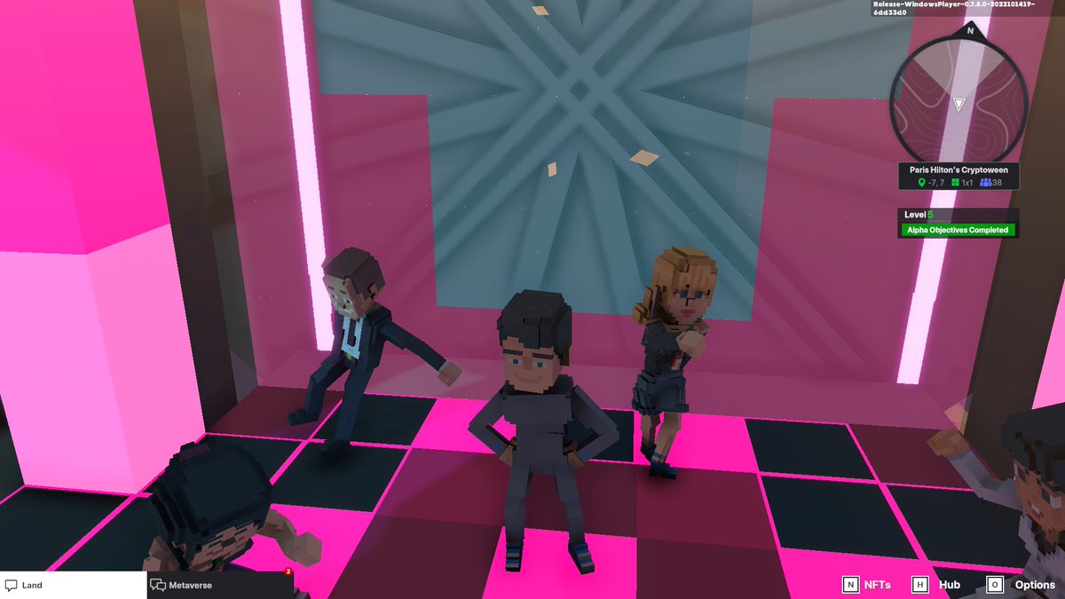 erikter2's tweet photo. @TheSandboxGame I just participated in the Paris Hilton  #Cryptoween Event. Dancing in the Clock Tower check out my screenshot below!
🎃👇 https://t.co/Bi8yVWFFNQ