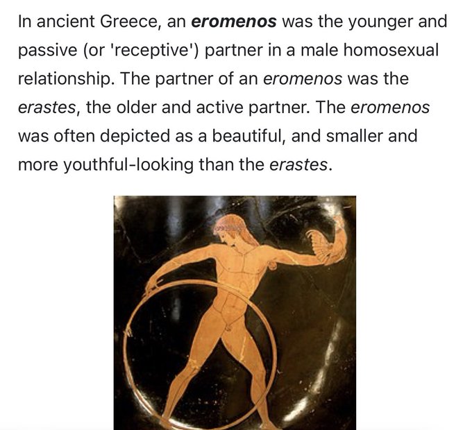 I want an erastes/eromenos relation so bad https://t.co/ojt8JMOs8S