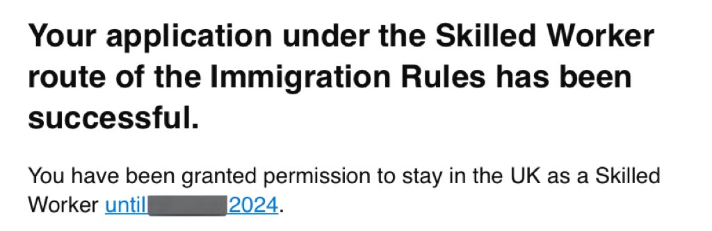 フォロワーの皆様、応援してくださる皆様(Part.2)‼️ Electronic EngineerとしてSkilled Worker Visa(Tier2)の申請がAcceptされました🎉 YMSでの目標にしていたことが遂に達成されました！！長かったー😭 もう少しイギリスに滞在です🇬🇧 同時に転職活動も開始します！ みんな祝って。笑 #YMS #Tier2