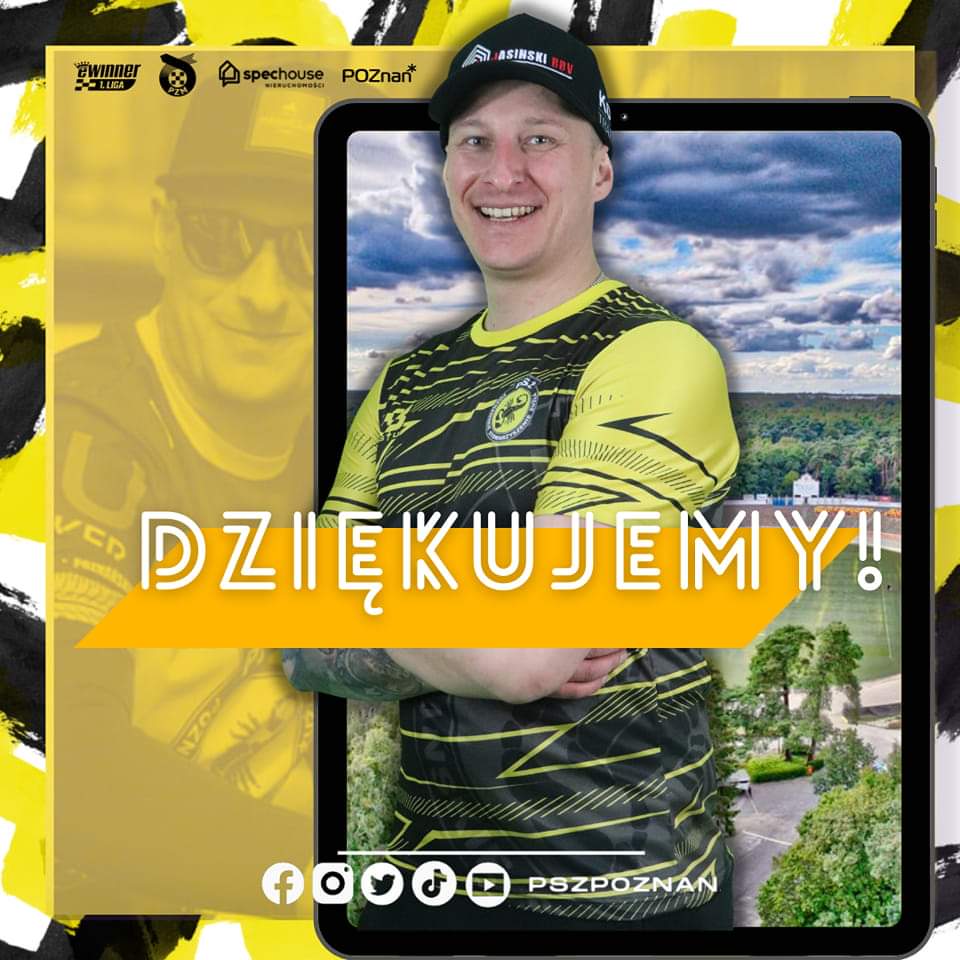 pszpoznan's tweet photo. #CzasPozegnan

PSŻ Poznań dziękuje Adrianowi Gomólskiemu za trenerski wkład w rozwój naszych młodzieżowców oraz za zaangażowanie podczas spotkań ligowych 👏💪

Do zobaczenia na żużlowych szlakach Adi❗👍

#PoziomWyzej #LevelHigh 🔝 https://t.co/HRmD4Y9Gs0