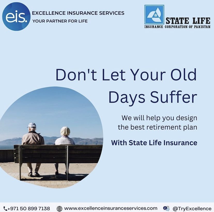 TryExcellence's tweet photo. Get The Best Retirement, Saving &amp; Investment Plans With State Life Insurance.

@StateLifeInsur4
 
#TryEIS #TryExcellence #UAE #Dubai #insurance #insuranceagent #insurancebroker #SuccessTRAIN #statelifeinsurance #statelife #pakistan https://t.co/8unOuFynQf