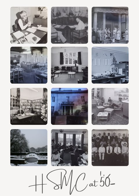 📷New on the #HSMC50 celebratory webpage, a range of photographs of @_HSMCentre and #ParkHouse through the ages....👇 tinyurl.com/yhbcxk45 Do check back onto the page as new photos are added #HSMC50