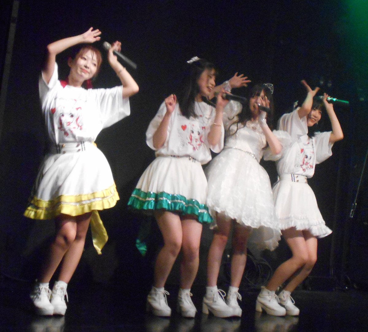 kayap_wiz's tweet photo. 20221023(日) #高円寺high
#ichipmemory( #あいちっぷ) #アイドル
#撮影可能 #撮って出し
#花咲菜愛 #優月ひな #翠田みゆ #天羽すい https://t.co/WDZINKhJ8p