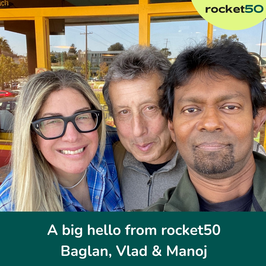 Rocket50Go's tweet photo. A big HELLO 👋 from rocket50 Team. Tell us about the challenges you are experiencing with your career when you hit 50 years old +
#agetech #ageintelligence #rocket50 #career #ageism https://t.co/TrKXLNdG4I