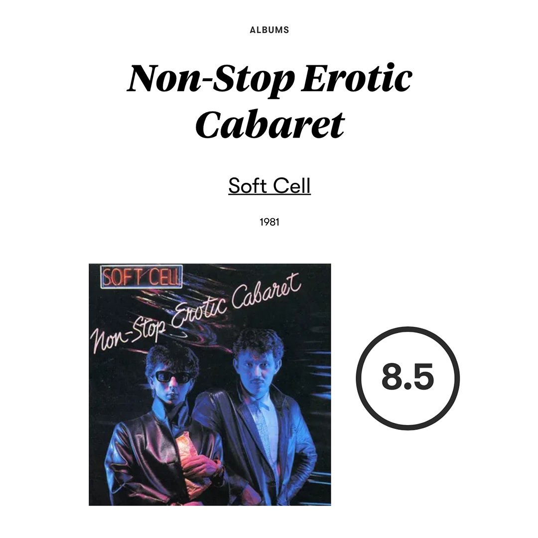 softcellhq's tweet photo. Big thanks to @Pitchfork for the nice Sunday review 🖤

Check out the full in-depth look at https://t.co/KSBCeLed8x https://t.co/aW5Tc52Szl