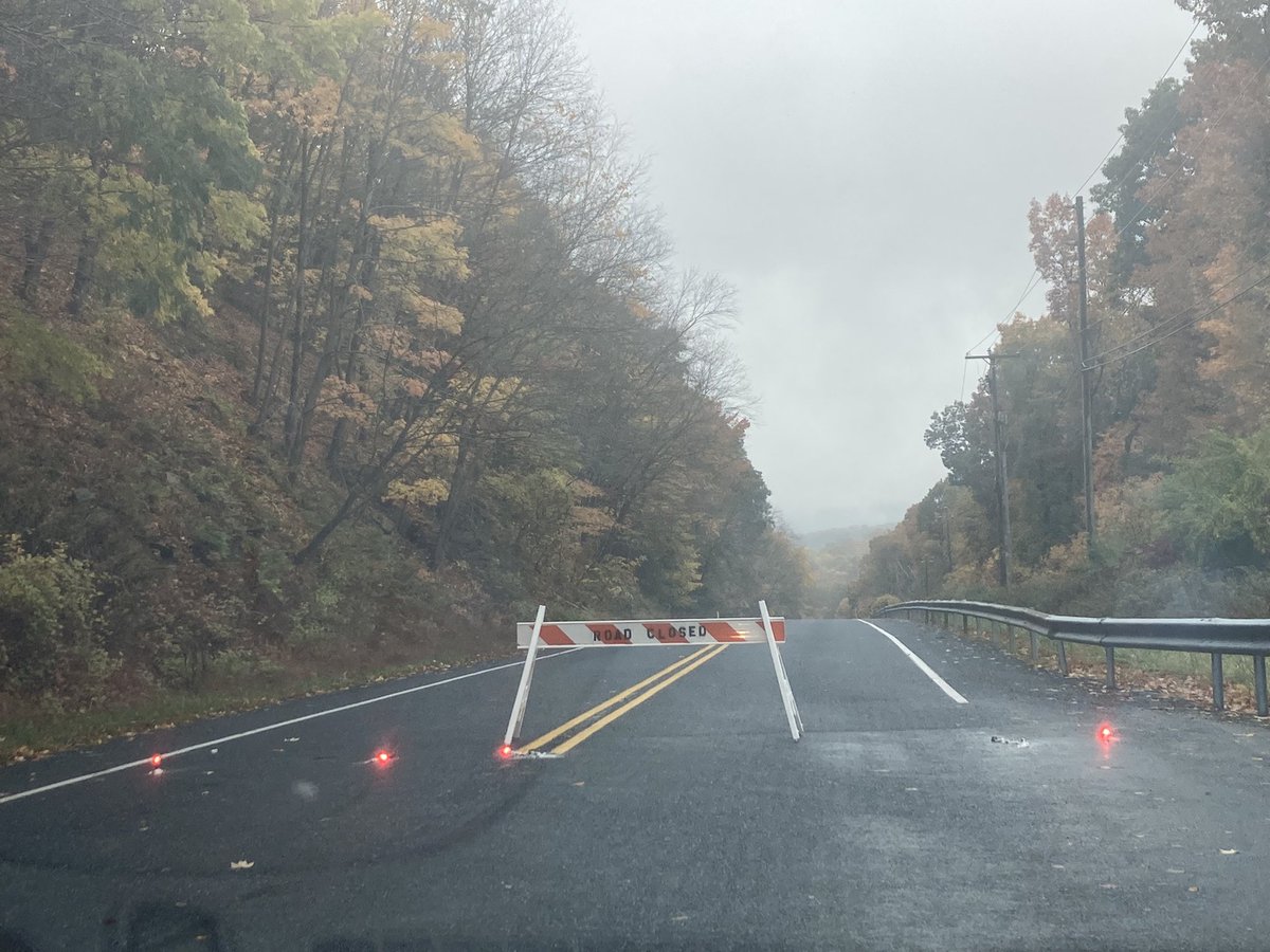Caitlin Rearden on Twitter "Powder Mill Hallow Rd. Still closed in