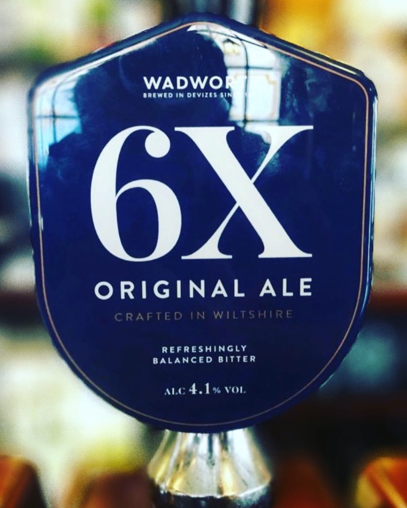 The Westbury (@thewestburyn22) on Twitter photo New ale on tap 🍻
6X from <a href="/Wadworth/">Wadworth Brewery</a> is now on tap!
6X is a traditional style bitter dark & malty 🍺
#thewestbury #thewestburyn22 #n22 #6x #wadworthbrewery #wadworthbrew #bitter #beer #ale #turnpikelanepubs New ale on tap 🍻
6X from <a href="/Wadworth/">Wadworth Brewery</a> is now on tap!
6X is a traditional style bitter dark & malty 🍺
#thewestbury #thewestburyn22 #n22 #6x #wadworthbrewery #wadworthbrew #bitter #beer #ale #turnpikelanepubs