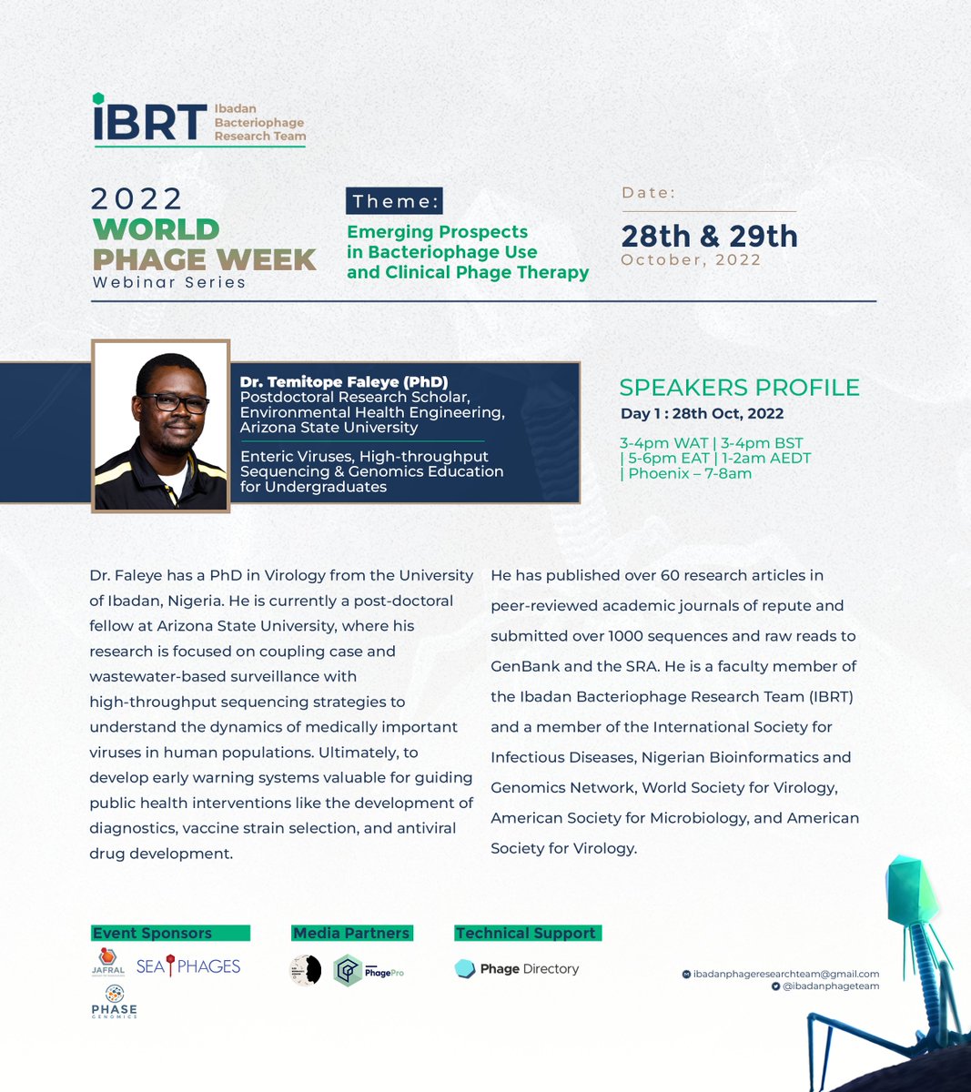 Ibadan Phage Research Team tweet media