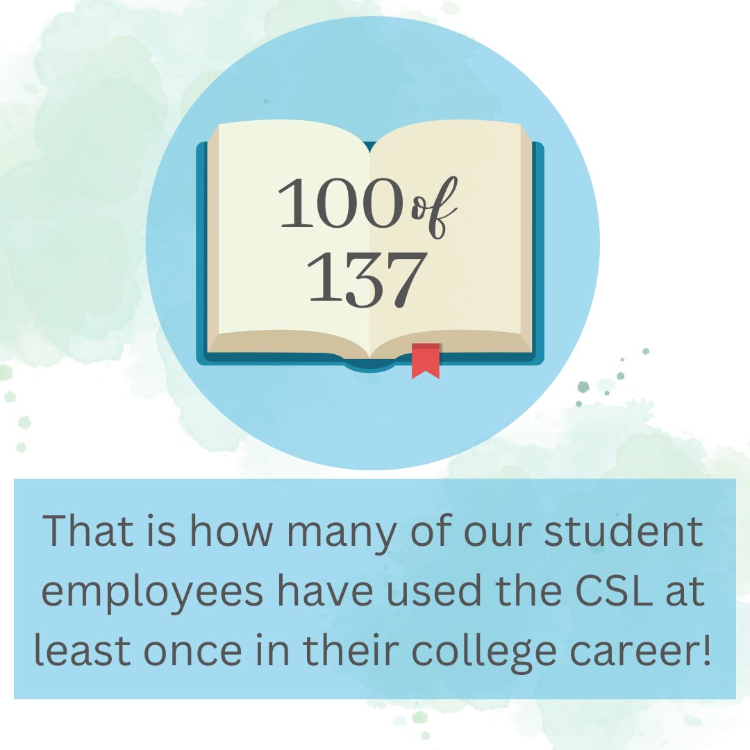 cofccsl's tweet photo. The CSL isn't just a place for academic support, it's a great place to work to gain leadership opportunities and for experimental learning! We are hiring for: Tutors, Supplemental Instruction (SI), and Academic Coaches! Applicants can apply on our website, 🔗 in bio!! https://t.co/HPNoAbxkq1