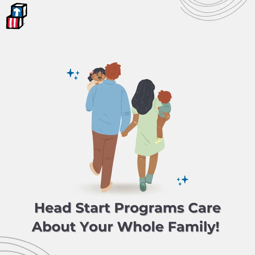Head Start programs support family well-being by helping parents achieve family goals, such as housing stability, continued education, and financial security. Learn more: buff.ly/382Tbue #HeadStartAwarenessMonth