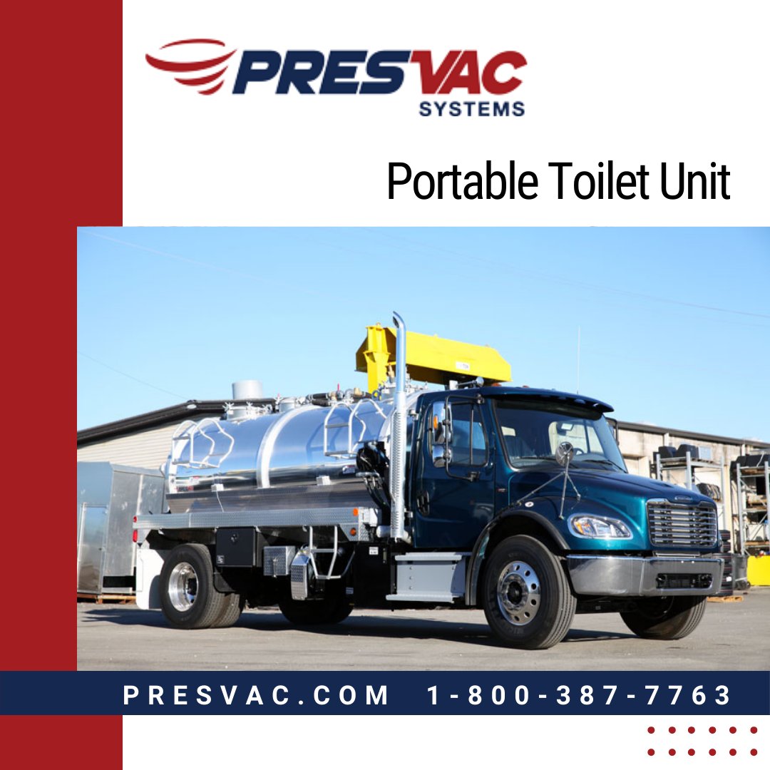 Presvac's tweet photo. Product Spotlight: Natures Call - Portable Toilet Service took delivery of their Portable Toilet Service.
#PresvacNews #ProductSpotlight #PowerVac #WastePumping #EventWasteRemoval #WaterService
Check out all the specs on this unit at:
https://t.co/OcDxmojbZp https://t.co/VSpRTCbNzu