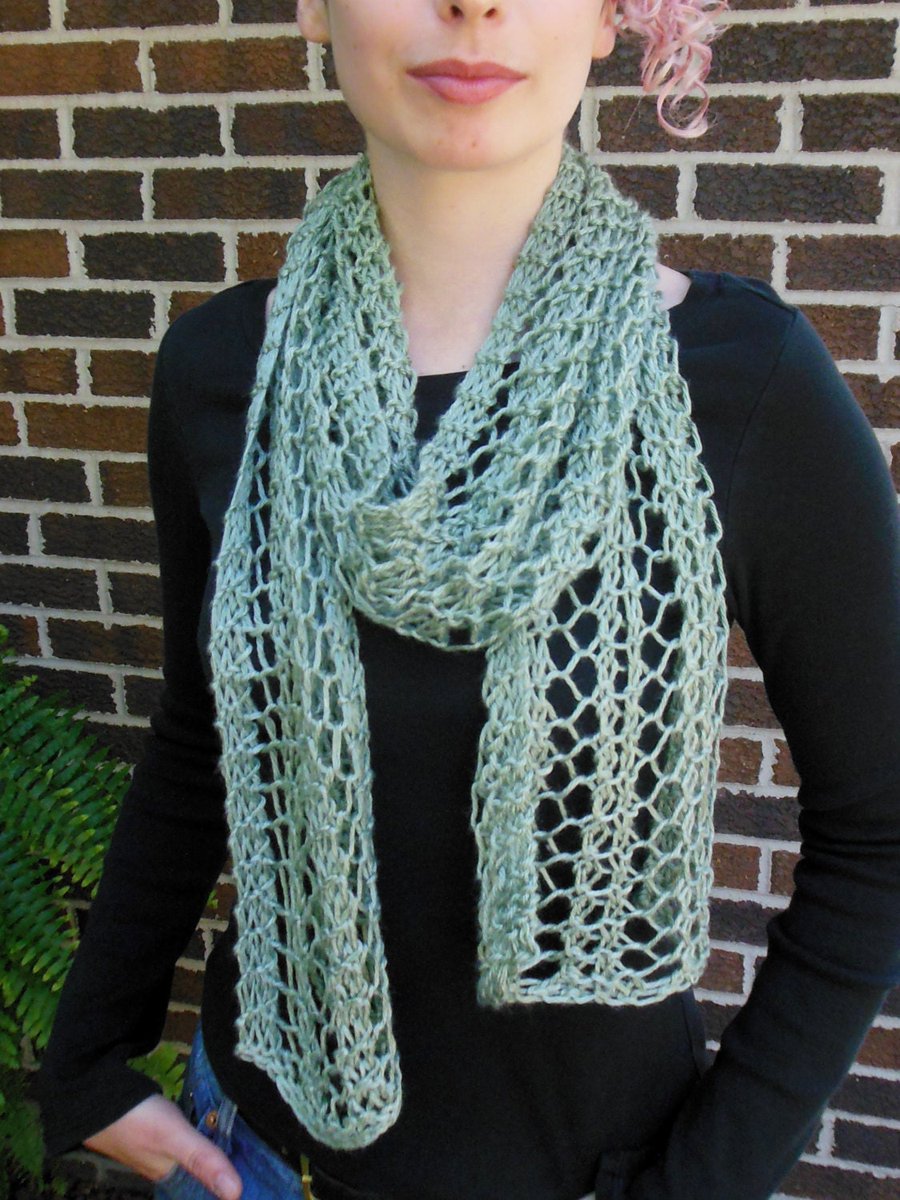 jvozsol's tweet photo. Sage Green Scarf Hand Knit Light Weight Lacy Open Weave Fashion Scarf https://t.co/HOmK8Po2HA #Etsymntt #EtsySocial #OpenWeave https://t.co/4AosCO9Le2