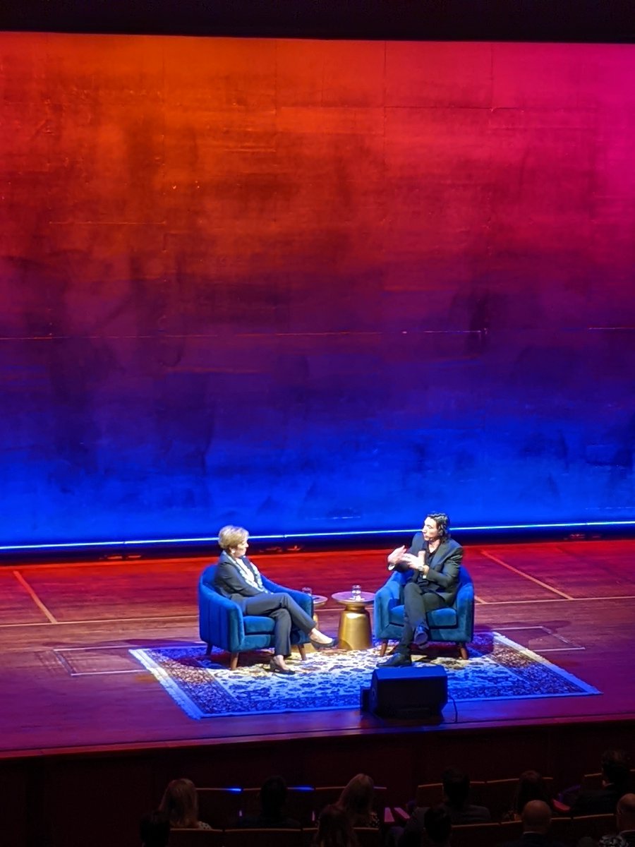 Everyone knows that Adam Driver is a great actor. But did you know that he is also a U.S. Marine and started a non-profit that provides free arts programming to American active-duty service members, veterans &amp; military support staff?

Excellent talk at <a href="/kencen/">The Kennedy Center</a> 👏