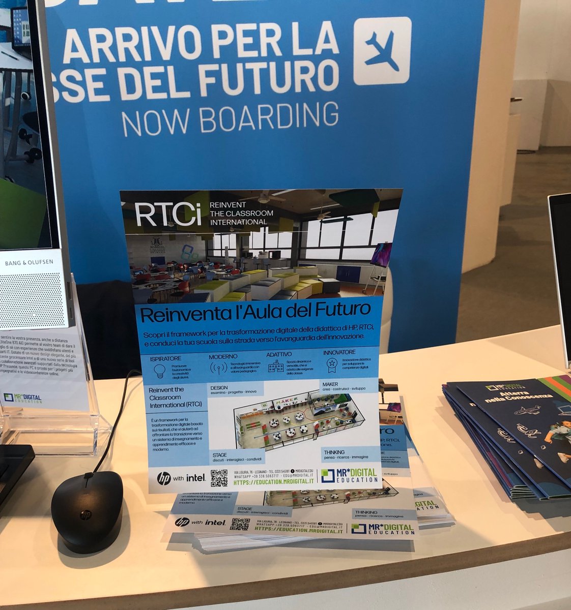 solutiaedu's tweet photo. Last week the #RTCi framework landed in Sicily to attend @FieraDidacta, the major Educational fair in Italy 🇮🇹. We presented the project to many teachers that dream to #ReinventTheSchool like we do
The workshop went sold out!
#wecandoit #MrDigital #FieraDidacta #C2 https://t.co/034Yyd7zGr