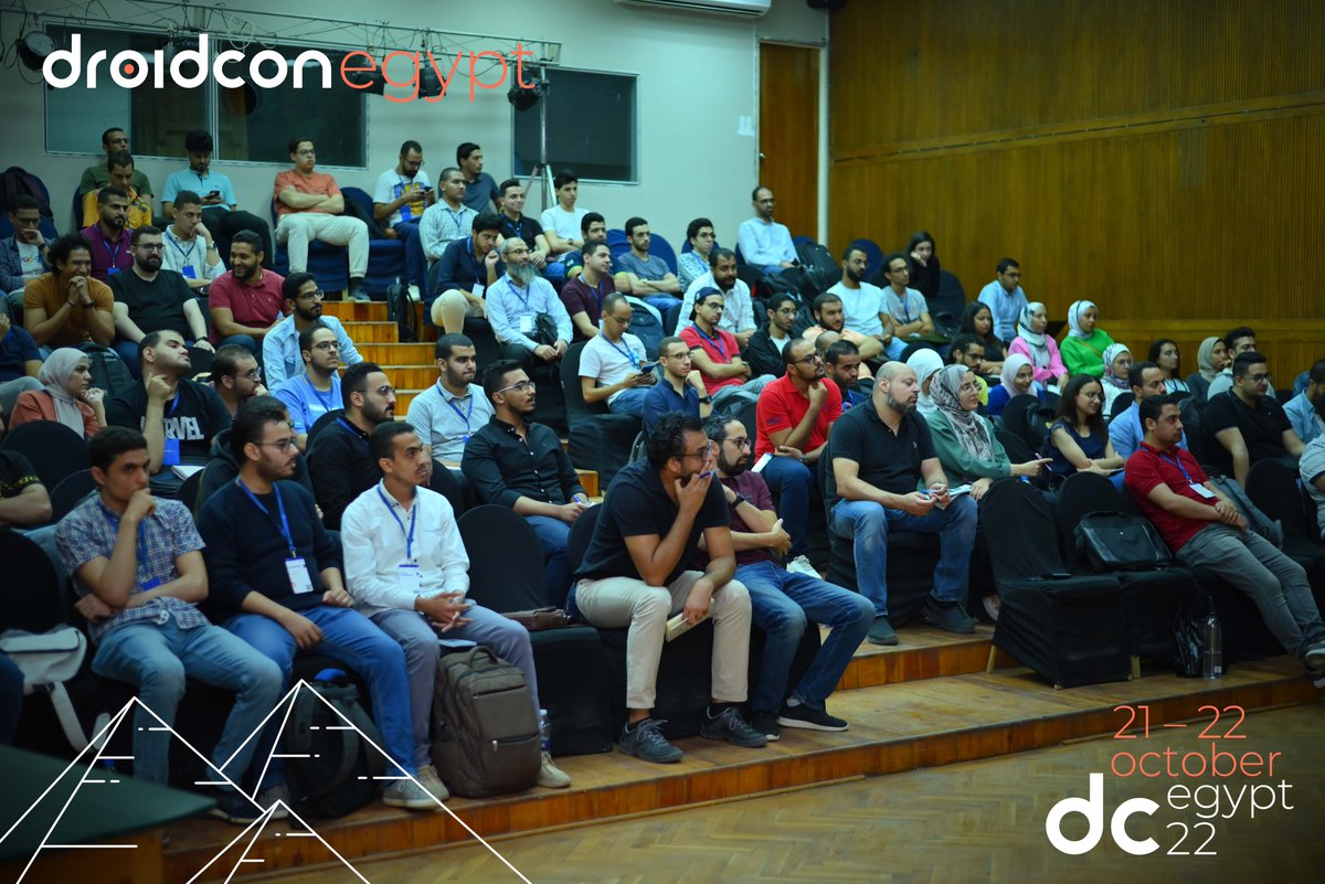 droidconEgypt's tweet photo. We are so excited to let you know how to protect your mobile app during a great workshop with our special speaker Amr Attia talking about "Shielding your mobile app"
#dcegy22 https://t.co/1hl5sBwbJK
