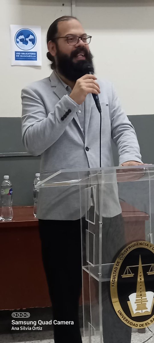 Mtro. José Alfredo Ramirez,  coordinador de la Licenciatura en Historia, UES.