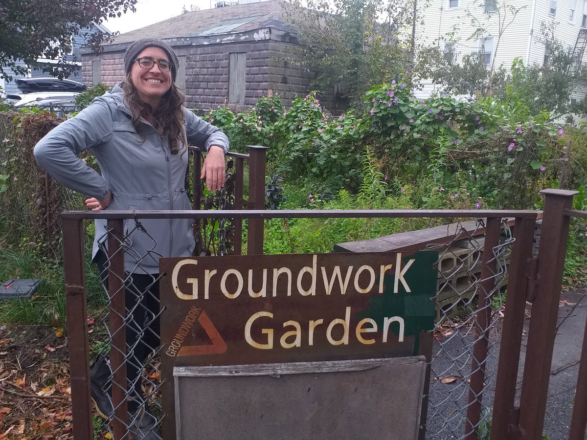 Couldn't get the kids excited by composting but I certainly enjoyed hearing about the work being done by Amelia and the team <a href="/GroundworkRI/">Groundwork RI</a> on stormwater, climate safe neighbourhoods, youth employment and green skills on our US trip.