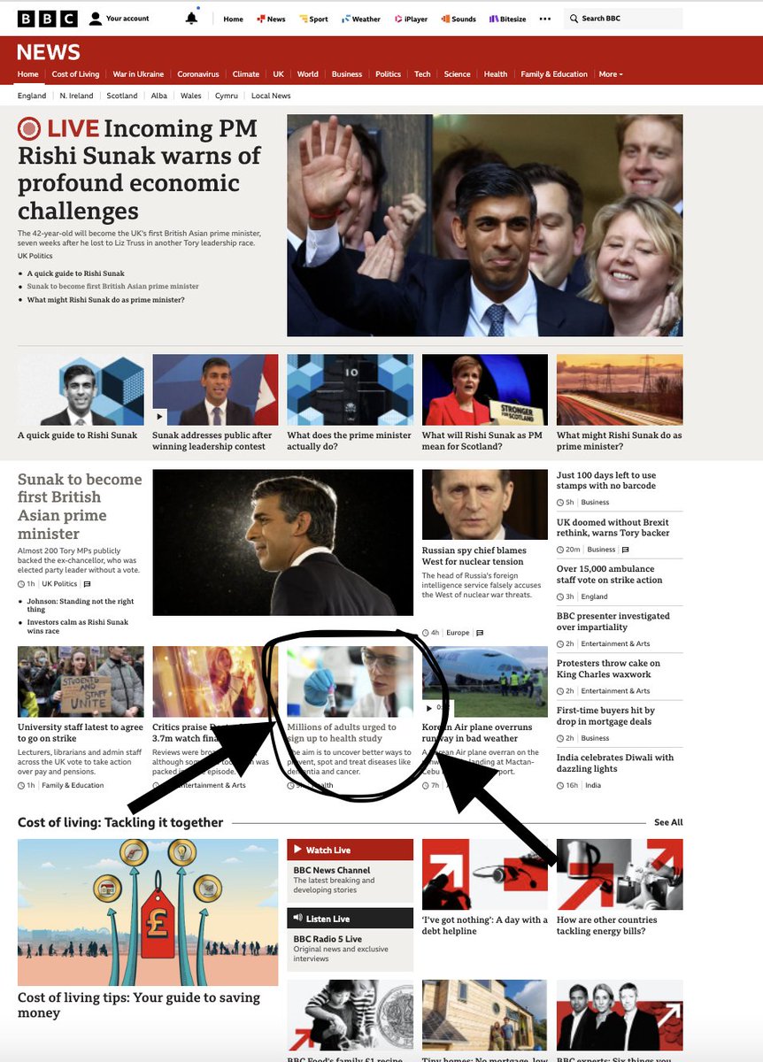 LBradshaw28's tweet photo. It's a big day for the news generally, but especially so for  folks working at Our Future Health, check this out - we're front page! https://t.co/xwogejQaHP