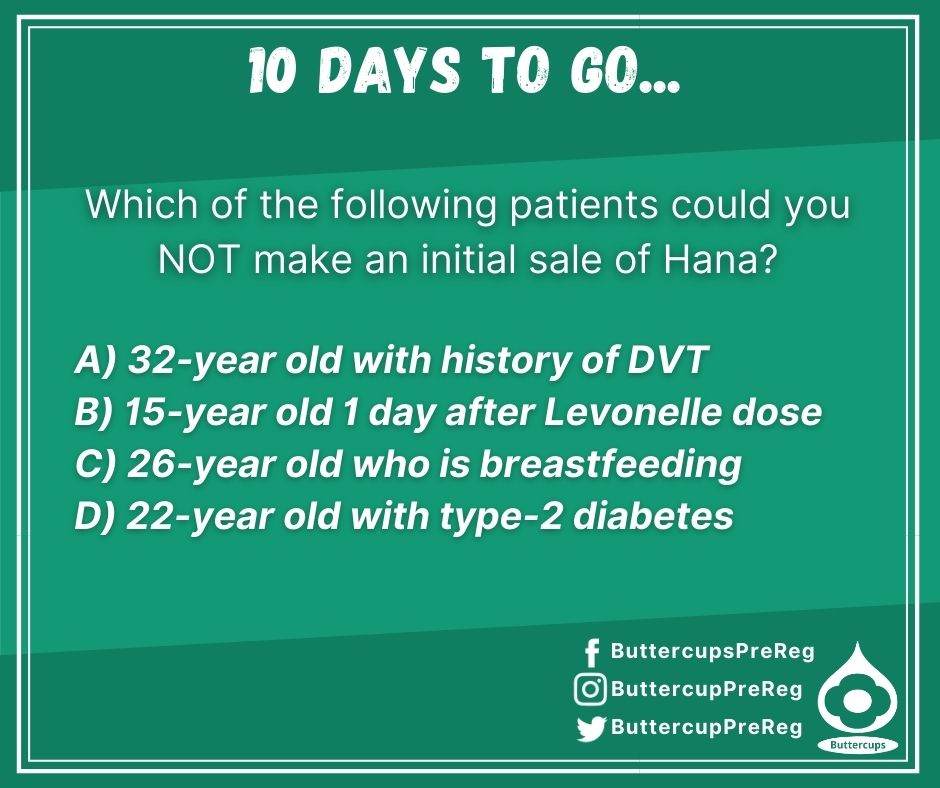 How's your OTC knowledge of recent reclassifications? Follow the thread to vote!
#TraineePharmacist #PreRegPharmacist #PharmacistsOfTheFuture #TraineePharmacistExam #Pharmacist #YouGotThis