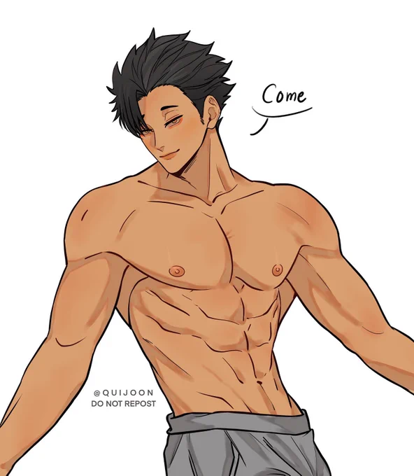 after shower kuroo #kuroo #Haikyuu 