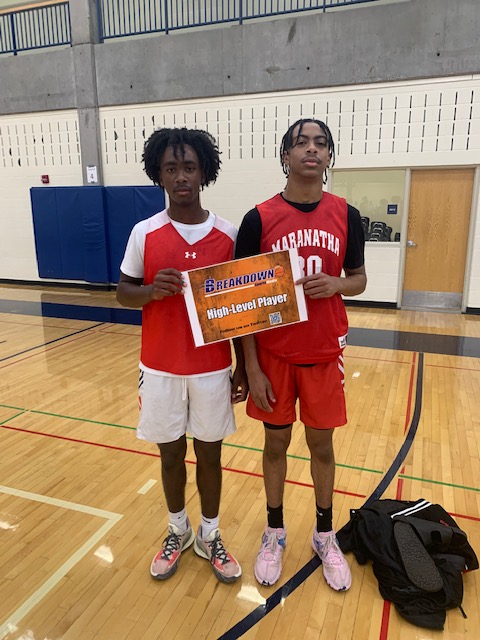 Congrats Ja'Rory and Nick on being selected as a High Level Player this weekend in the Fall League

Ja’Rory Purnell- 12th
Nick Anderson- 12th 
Maranatha High school