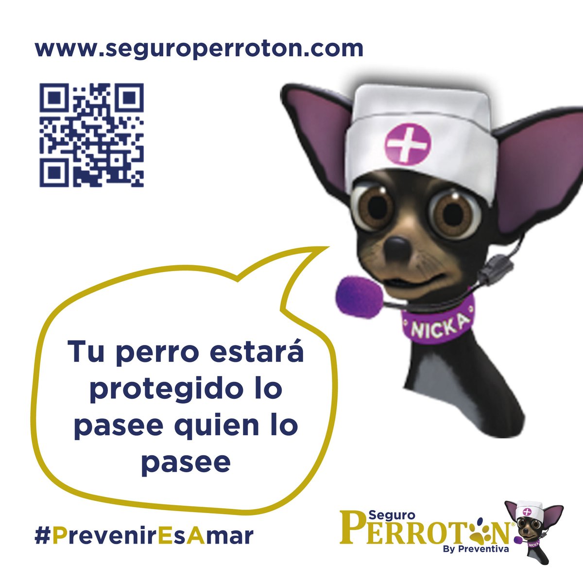 SeguroPerroton's tweet photo. Imagínate que tienes la mala suerte de que tu perrito enferma mientras lo están cuidando unos amigos o tiene un accidente mientras lo pasean🐶

Con Seguro Perrotón, tanto la cobertura de RC como las de Asistencia Veterinaria le protegerán lo pasee quien lo pasee 😎 https://t.co/UKnVMhkhaw