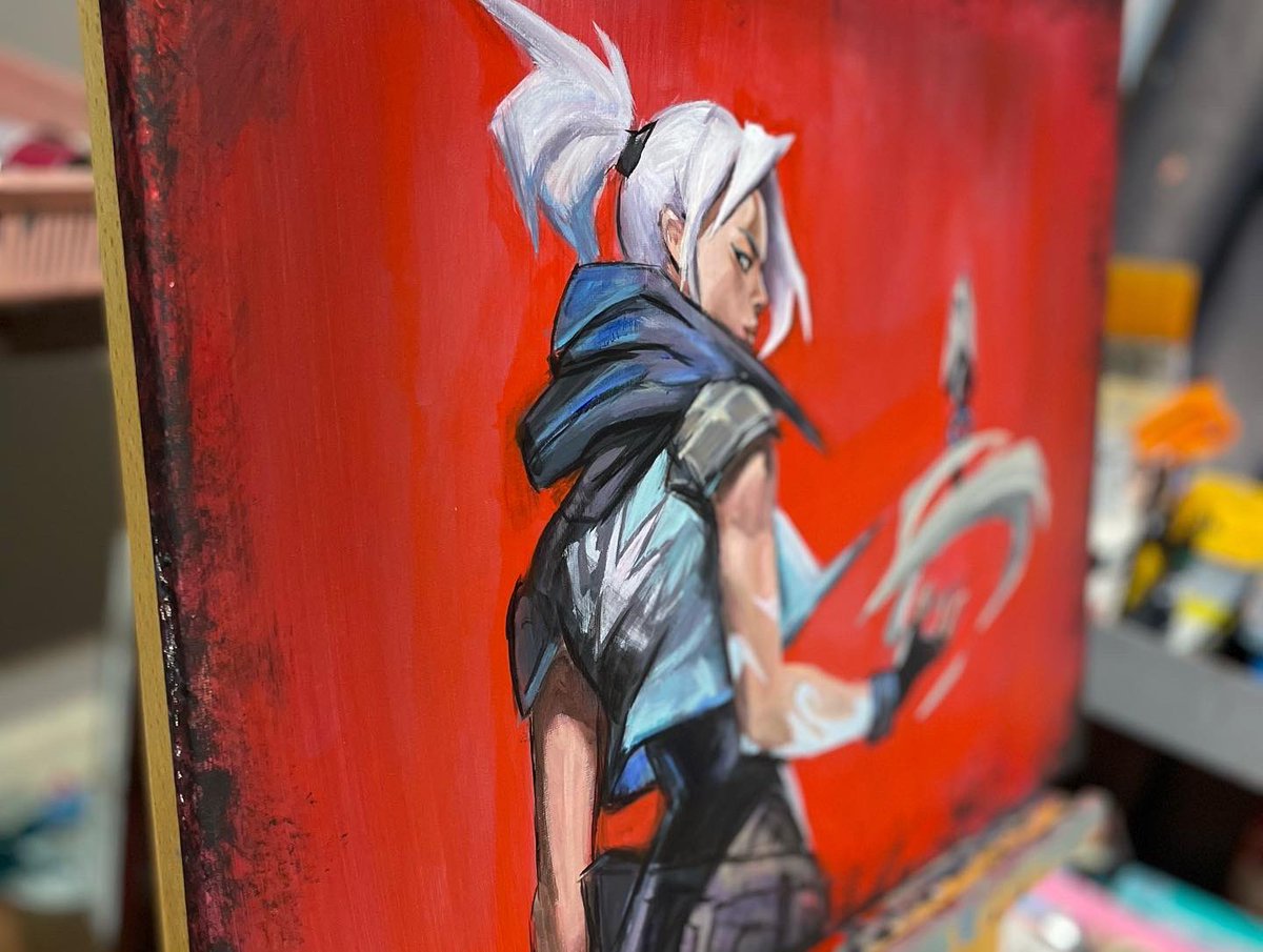 More valorant art 🌟🌟🌟 
#jett 
#valorant
#valorantart