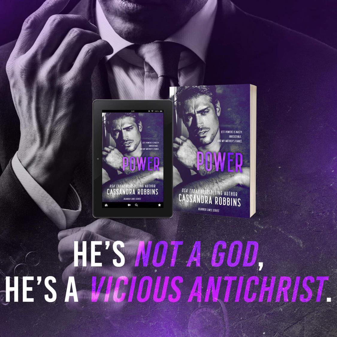 ￼ POWER, A deliciously forbidden, age-gap, full length standalone romance, by <a href="/CassFayeRobbins/">Cassandra Robbins</a> is coming 11/4!  Preorder Today!  mybook.to/PowerCassandra…