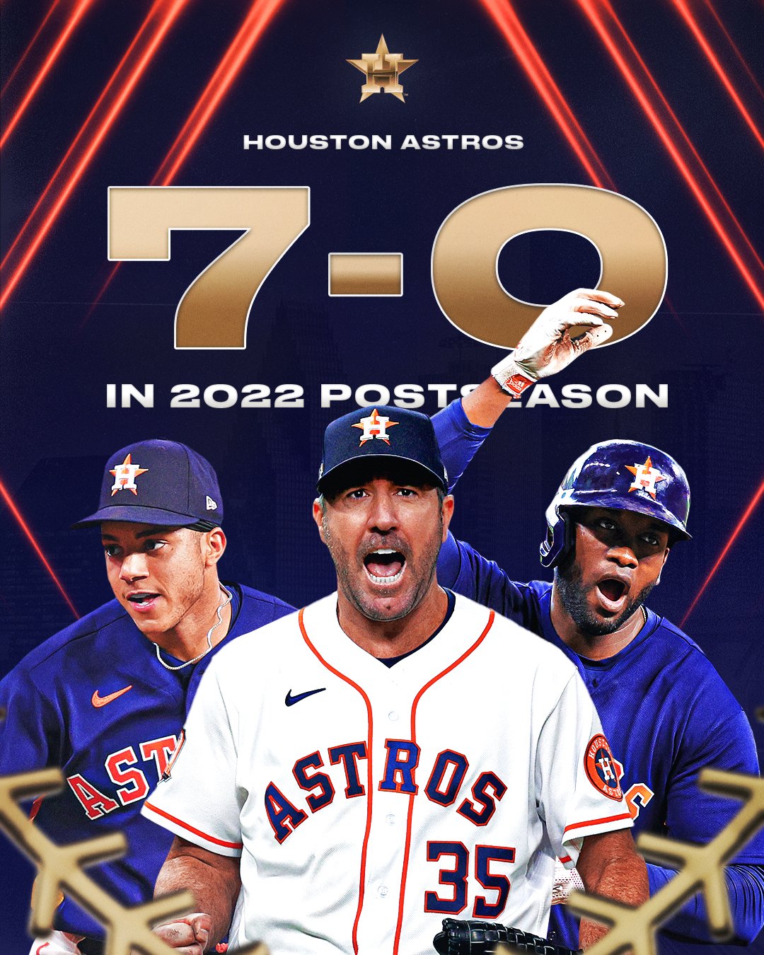 MLB on X: No team has ever been undefeated in the #postseason in the Wild  Card Era. Will the @Astros be the first? 👀  / X
