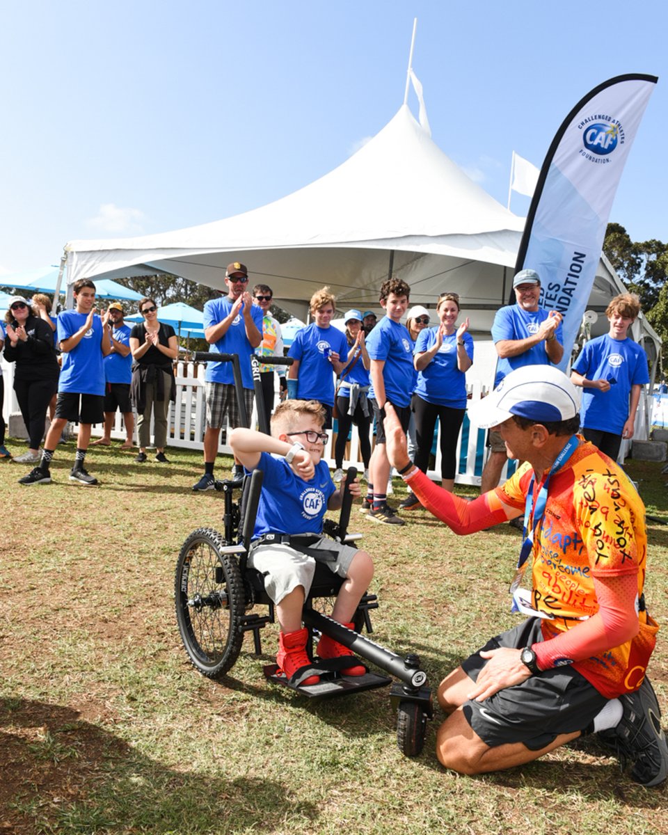 CAFoundation's tweet photo. The CAF Community Challenge powered by Strava &amp; San Diego Triathlon Challenge presented by Dan + Geof was an absolute success. We couldn't have done it without our amazing challenged athlete families, volunteers, sponsors, and staff! Tag #TeamCAF so we can see your experiences! https://t.co/WNv5yqe0yu