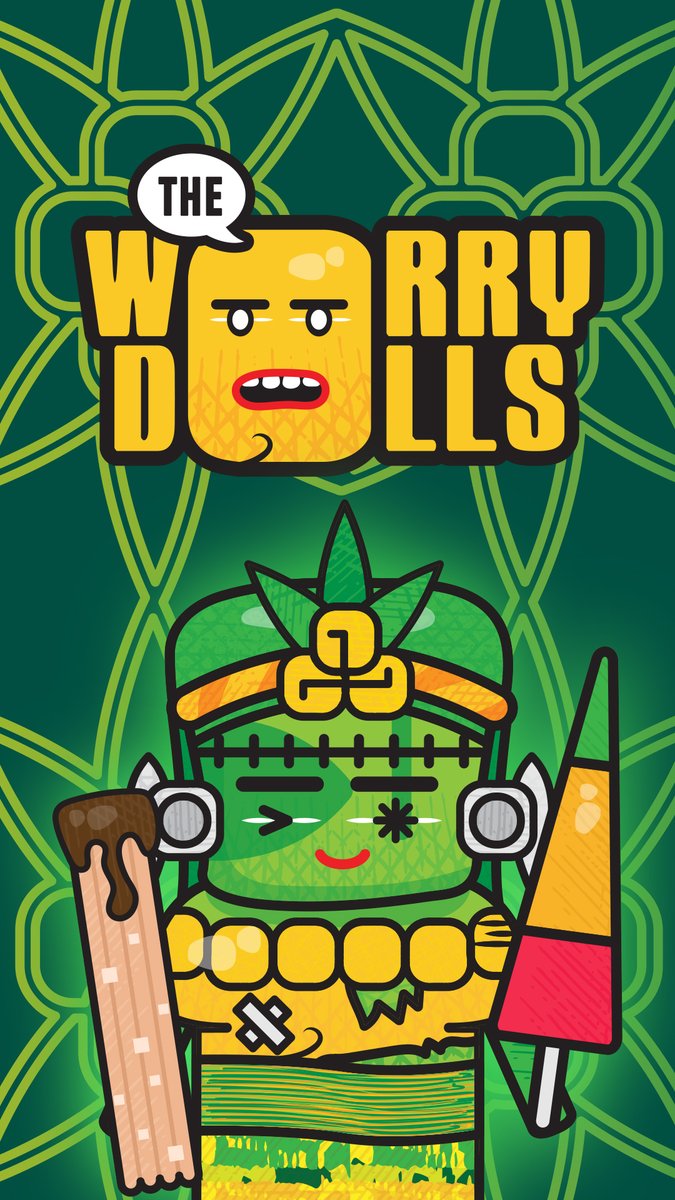 the_worrydolls's tweet photo. This is Halloween, everybody make a scene 🎃

Inspired by an ancient Mayan legend The Worry Dolls #nft collection 🇬🇹
.
#nft #nftart #art #nfts #crypto #ethereum #cryptocurrency #opensea https://t.co/eyf4RlqQfe