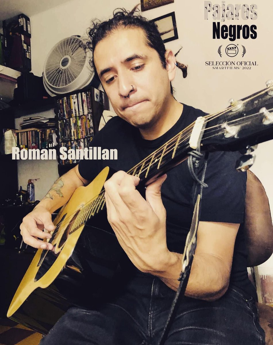 chacoattack's tweet photo. Conoce al crew de #PajarosNegros selección oficial de @smartfilmsmx 🎬📱🐦🖤
Roman Santillan es músico multinstrumentista creador del score oficial.
#YoSoySmartFilms #smartfilmsmx https://t.co/PxVZjCmKjE