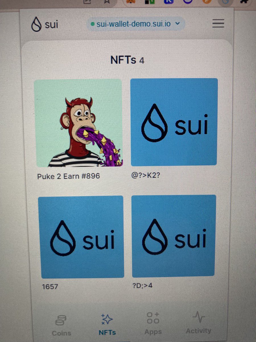 ElenaL1270's tweet photo. nft#896
erc20 0x9B476Dd00cEE2F00cD57C7B7CF79dd7f27951D02
sui wallet 0x51c4fbe933210246a3d2c0e87ac9cdbb17c1a238 https://t.co/t5PU6DjYl0