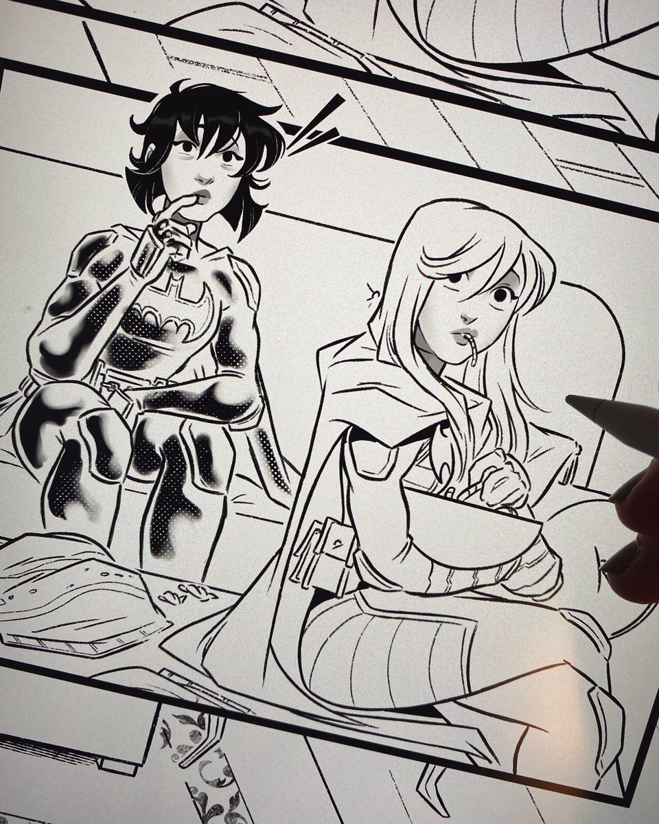 I love these two 💜🖤🦇 