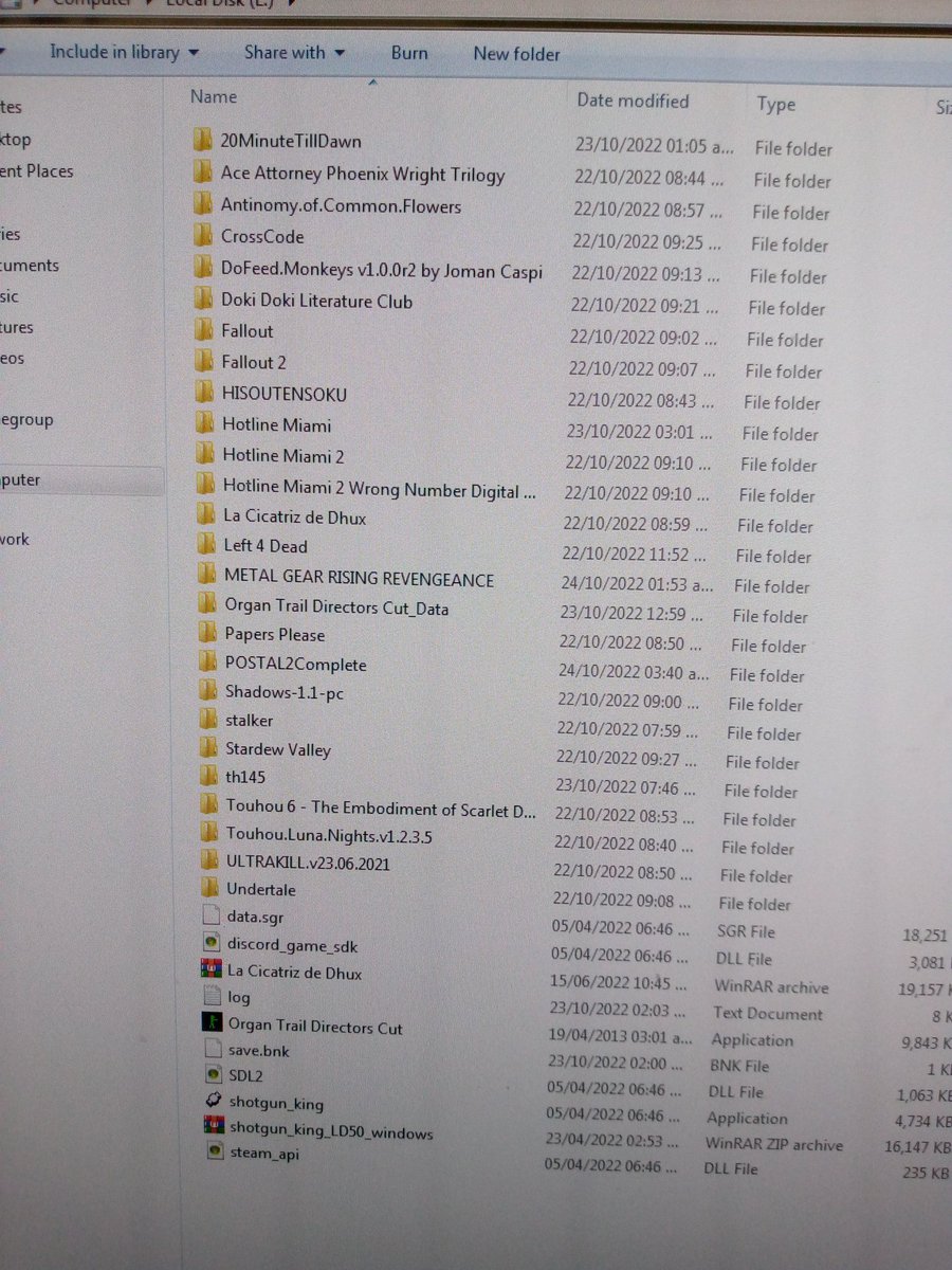 AlexMosby6's tweet photo. Si paso los archivos enteros de los juegos de Steam hacia mi disco duro externo
Aún podré abrirlos si lo conecto a otra PC no?
Solo un par son efectivamente juegos de steam pero quiero asegurarme de que podré abrirlos https://t.co/dlCSRKnWCs