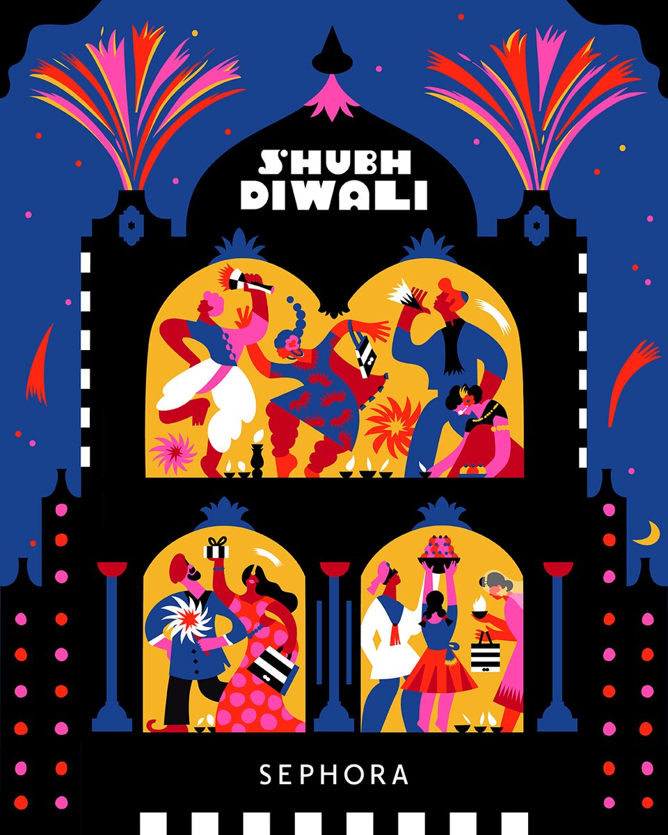 Happy Diwali! To kick off the festival of lights, we asked Indian artist @amritamarino (she/her) to share her vision of the day, which includes music and dancing with loved ones. If you celebrate this holiday, what are some of your favorite traditions?