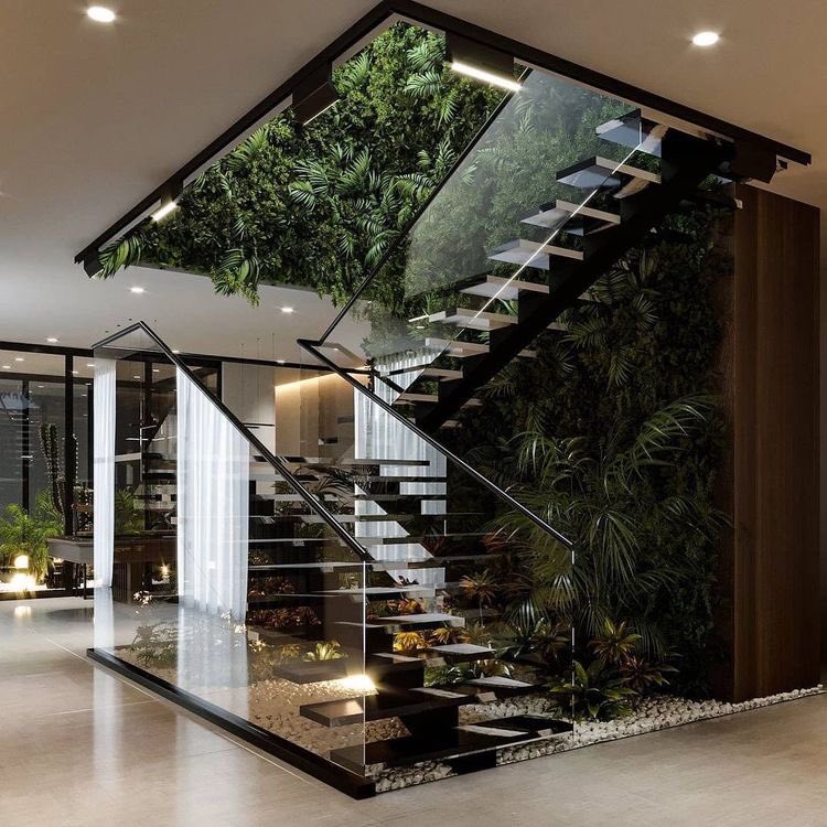 INTERIORBYHUT's tweet photo. This staircase >>> https://t.co/upGRqEVM9k