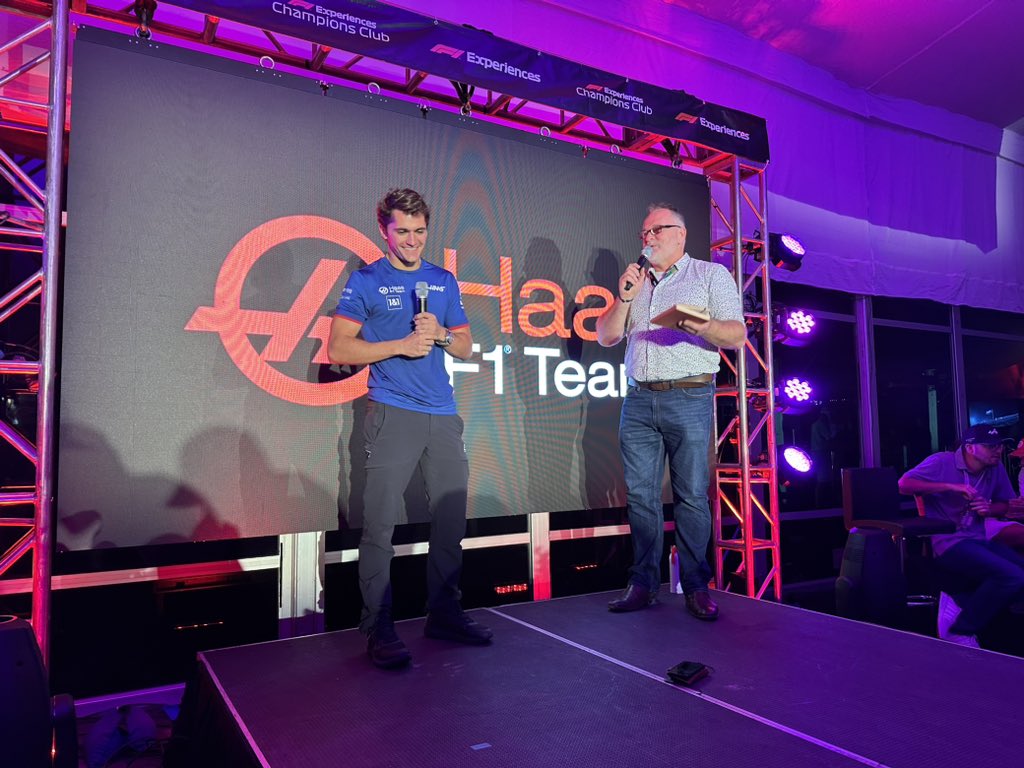 HABS68's tweet photo. Amazing event with #HaasF1 @ #haashangout in Austin #USGP2022 . A weekend to remember 👍🏻. https://t.co/ANVhx1fL6Q