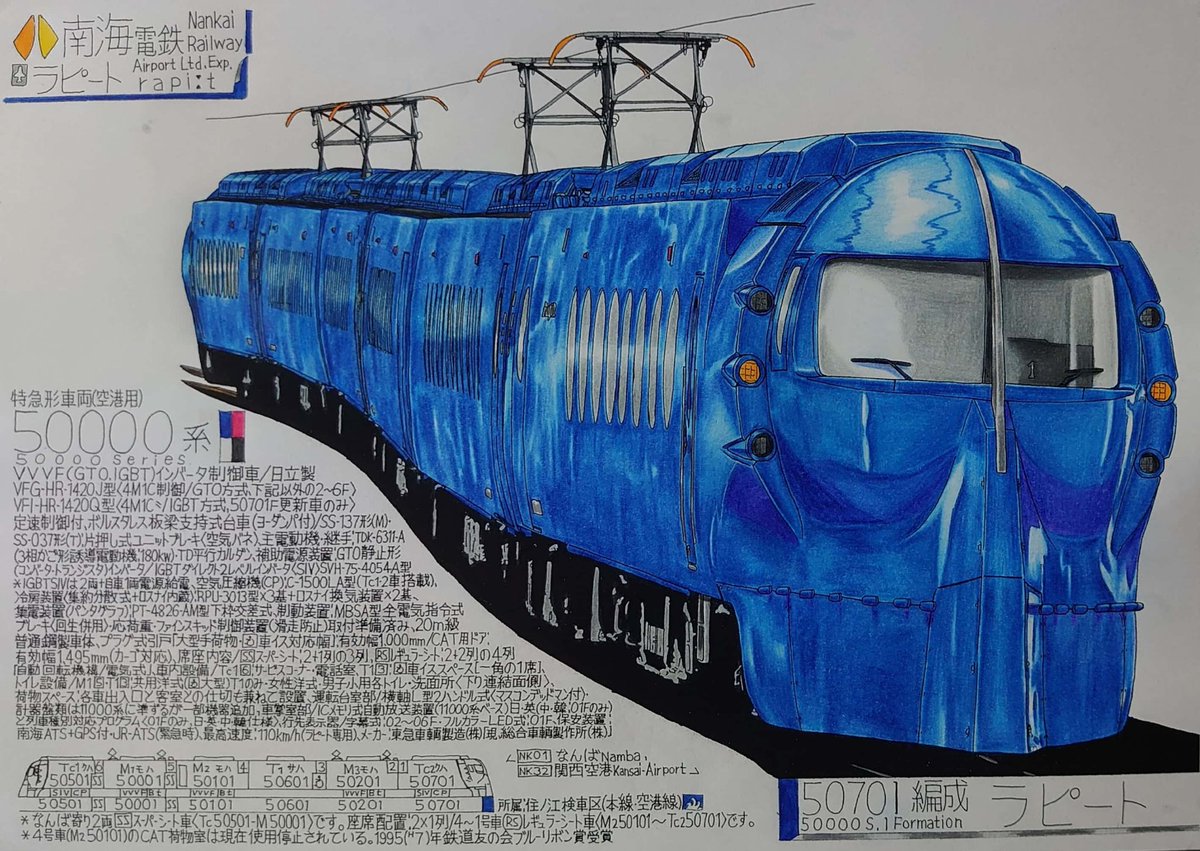 SEVENTEEN #南海電車 #ラピート #コラボ SEVENTEENが南海特急[ラピート