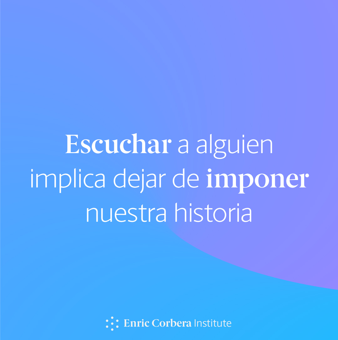 ECIinstitute's tweet photo. Escuchar al otro implica dejar a un lado nuestra historia, para recibir la información que nos transmite con apertura y sin juicio. Solo así, podremos conectar realmente con el otro y #empatizar con su situación

¿Sabes escuchar a los demás?

#Bioneuroemoción #FelizLunesATodos https://t.co/VAVKz1fgRP