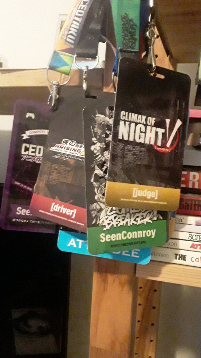 SeenConnroy's tweet photo. Tournament is over, another badge collected(and recovered). Bracket running was neat and I look forward to doing it again for when I do not enter. CoN was another blast this year, wonderful venue, and I will attend and help run the next one (if there is one.) Ty Shinobi.
#CoN5 https://t.co/9oVRFpV4MY