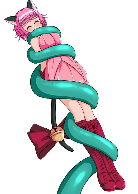 旧ミュウイチゴ タコ型キメラアニマ触手拘束 