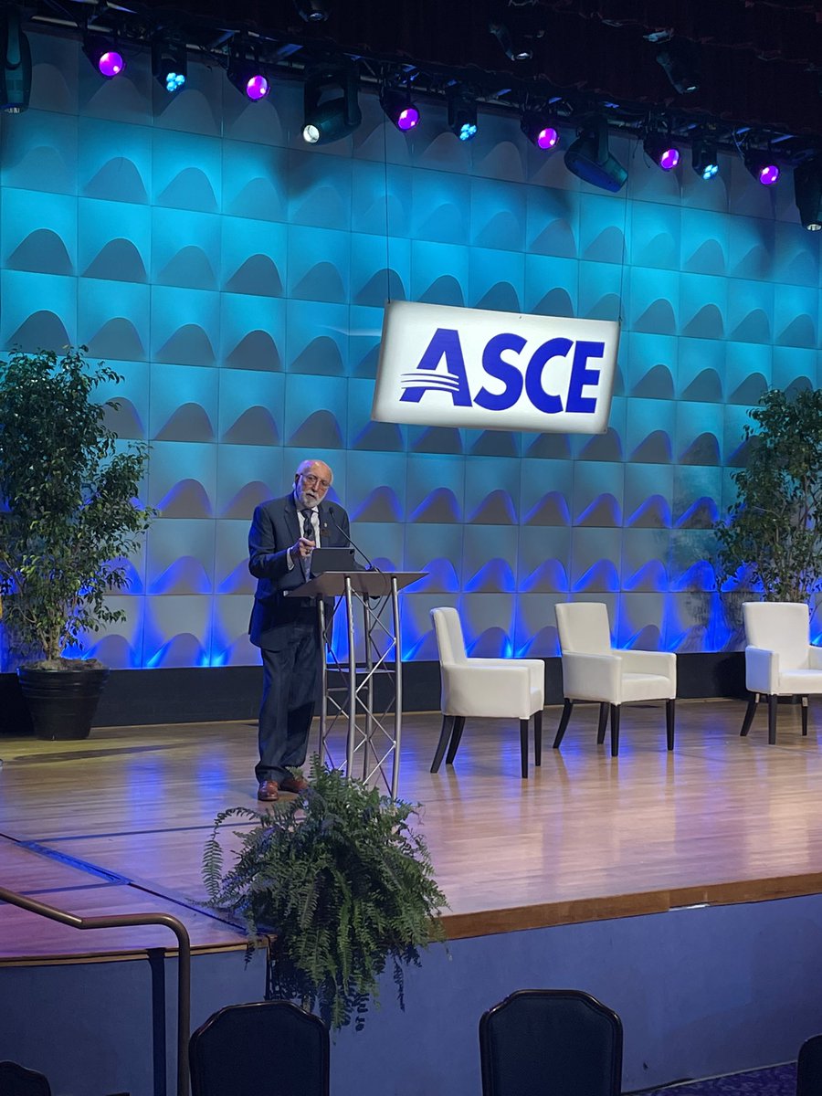 “<a href="/POTUS/">President Donald J. Trump</a> recognized that the important work that ASCE does with its experts, its standards, and infrastructure report card highlighted the need to pass the bipartisan infrastructure law...this year has been one for the record books.” - Dennis Truax, <a href="/ASCETweets/">ASCE Headquarters</a> President #ASCE22