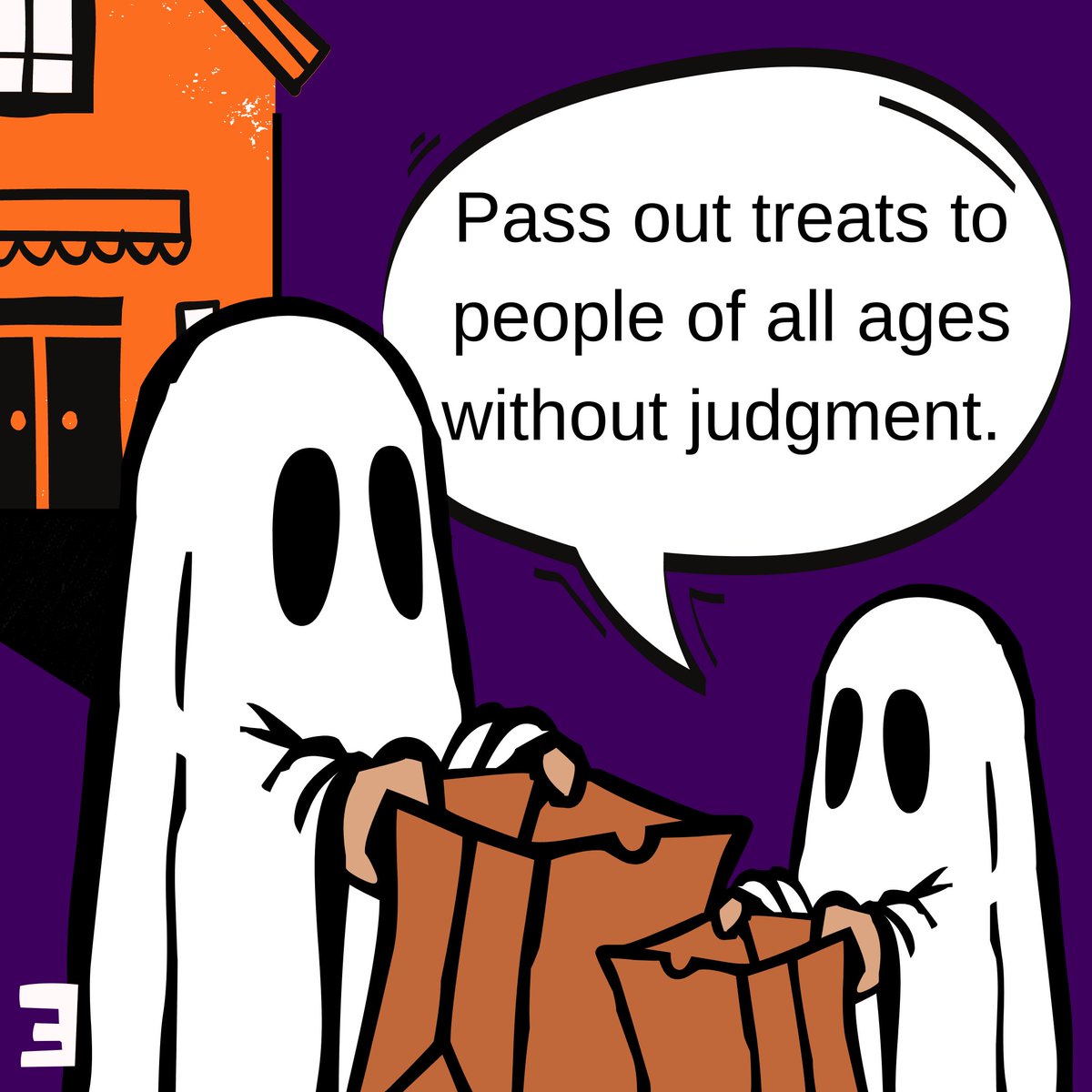 KeepATXWobbly's tweet photo. Halloween is in 1 week! Time to get spooky! Here's #inclusion tip #3: Pass out treats to #trickortreaters of all ages. First of all, treats and fun don't have age limits. And some folks process with a more youthful lens due to an intellectual #disability. 

#DisabilityTwitter https://t.co/ZQUryDNiXh