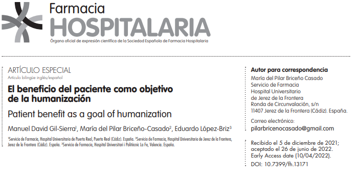 MDavidGs1's tweet photo. ¿Que relación existe entre evaluación de medicamentos, humanización y principios Bioéticos?¿Ventajas/riesgos de aprobación acelerada de medicamentos?¿Ventajas del análisis económico de IPTs?¿Riesgos del RWD? Respuesta aquí: 👇

Colaboración con @Pilar_BrC @lopez_briz https://t.co/gGb7z8ydOp