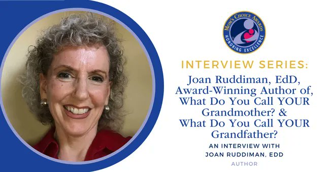 MomsChoiceAward's tweet photo. We spoke with #author @edd_joan about her two new #awardwinning #books, What Do You Call YOUR Grandfather? &amp; What Do You Call YOUR Grandmother?! These charming #childrensbooks stimulate conversations about grandparents! View the full #interview👉https://t.co/LWCKkZYqnO https://t.co/ZkSqmEQSGS